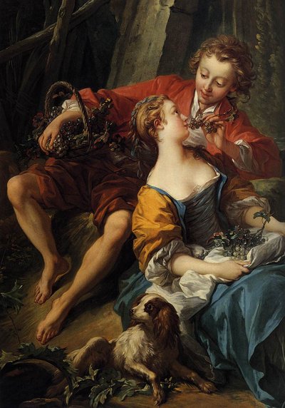 秋天田园 作者 François Boucher